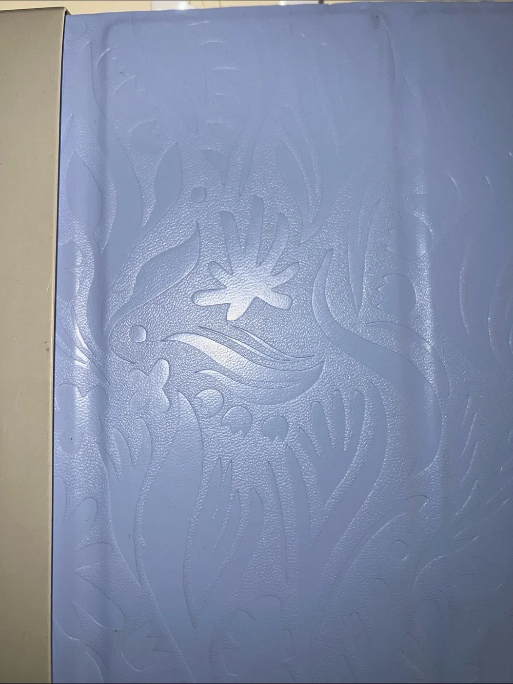 heyday Lavender Embossed Floral Folio Tablet Case